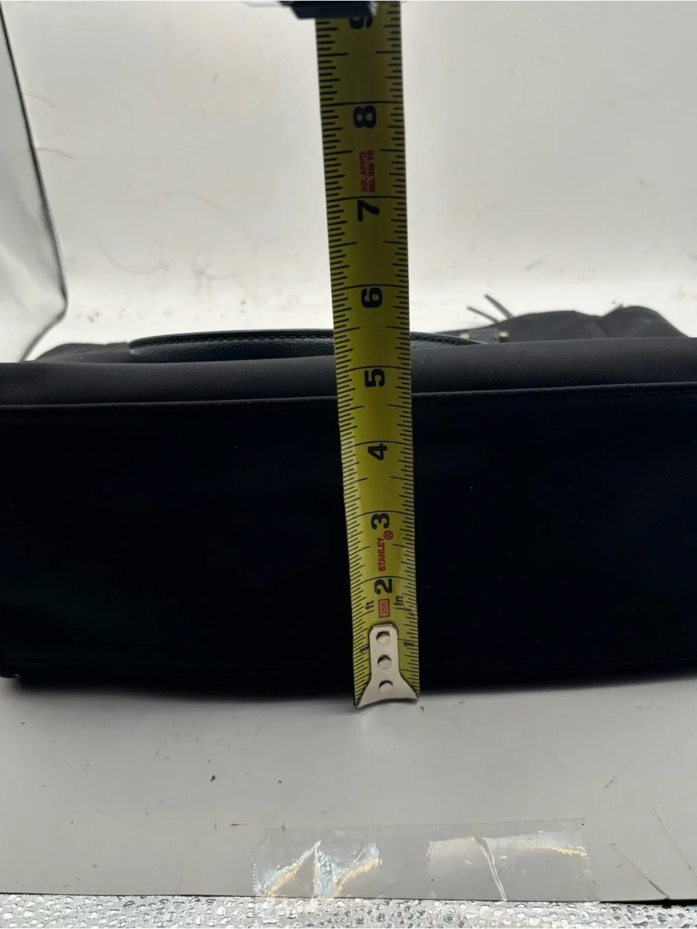 Kate Spade New York Black Nylon Double Zip-Top Shoulder Tote Bag
